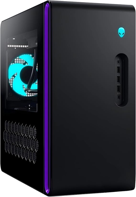 Alienware Aurora R16 Gaming Desktop PC - Intel Core i9-14900K 24-Core up to 6.00 GHz, 64GB RAM, 1TB NVMe SSD + 1TB HDD, GeForce RTX 4060Ti 8GB GDDR6, Windows 11 Pro, Liquid Cooling, Basalt Black