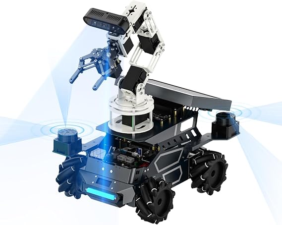 Yahboom ROS2 Robot Car Kit, Speed Remote-Controlled Ai