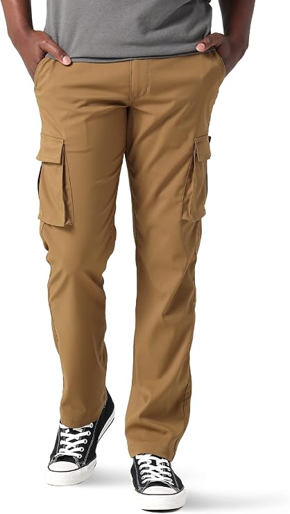 Lee Men's Extreme Motion Synthetic Cargo Straight Fit Pant