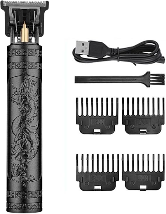 Vintage T9 Electric Hair Cutting Machine LCD Hair Clipper Professional Men Shaver Rechargeable Barber Trimmer for Men(2)