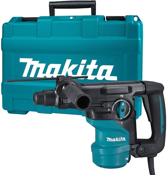 Makita HR3001CK 1-3/16'' Rotary Hammer, accepts SDS-PLUS bits (L-Shape)