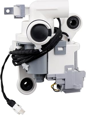 DC97-19289F Washer Drain Pump Fit for Samsung Washer Machine, Washer Drain Pump Assembly Replaces PX3516-01 DC97-17349B DC97-17366A AP6806651 592631 AP6034471
