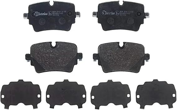 Brembo P36033 Low-Met Rear Disc Brake Pad Set JAGUAR OE# T2R7946