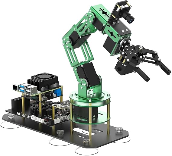 Yahboom 6DOF Robotic Arm for Raspberry Pi 5 ROS2,3D AI Vision Camera
