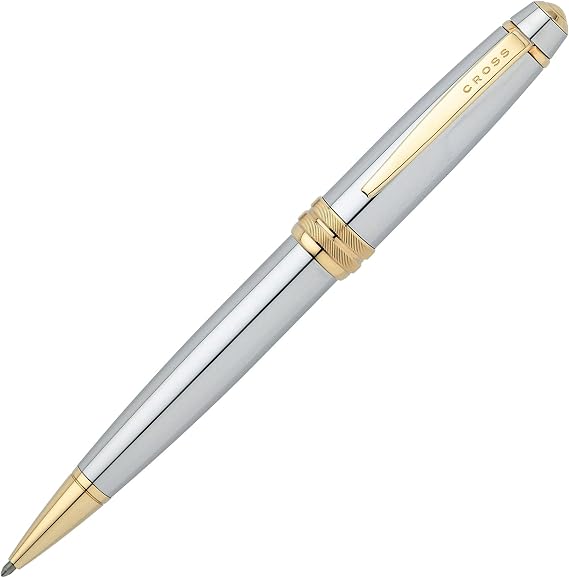 A. T. Cross Company Executive Styled Ballpoint Pen, Bailey Chrome (CROAT0452S6)