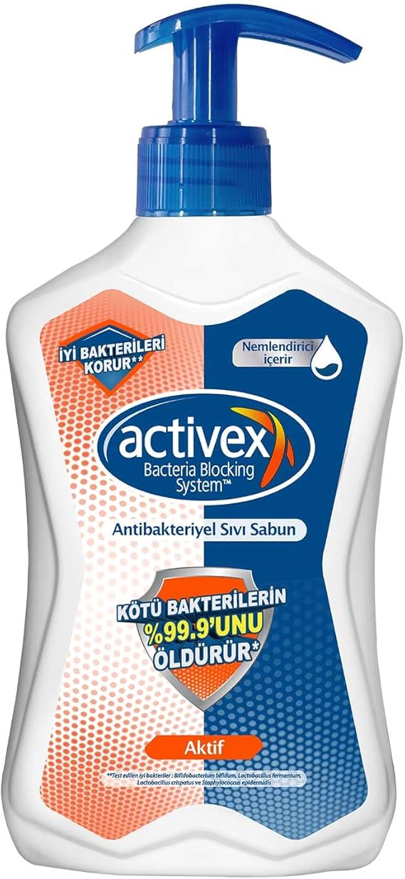 ACTIVEX Liquid Soap, Active, 500 Milliliters