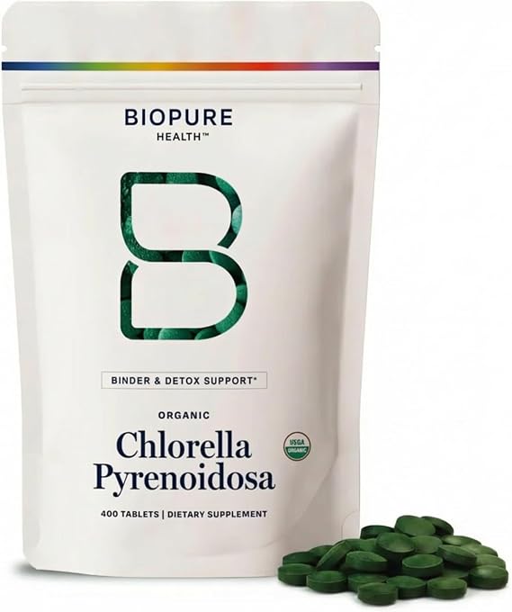 Biopure Health Chlorella Pyrenoidosa | Cleansing Support | 400 Tablets