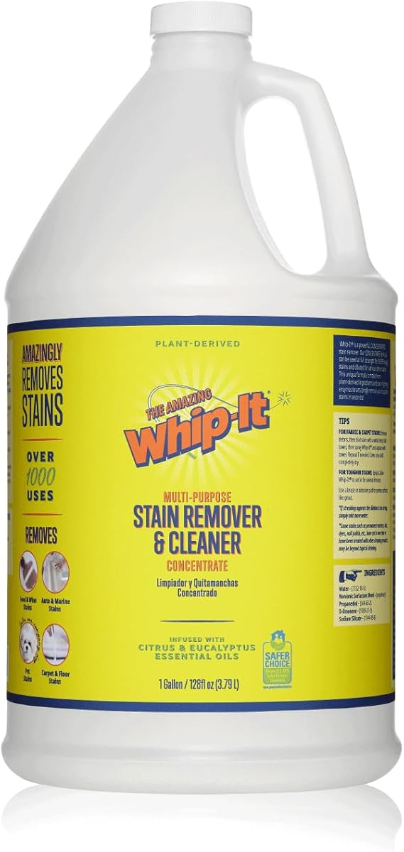 Whip-It 128-Ounce Multi-Purpose Stain Remover by Amazing Whip IT