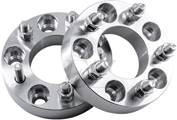 ezaccessory 2 Billet Wheel Adapters 5x5.5 to 5x135 (5x139.7 to 5x135) Thickness 1.5 Inch