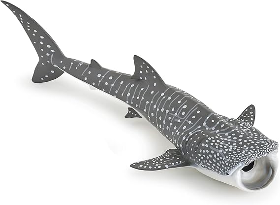 Papo - Realistic Whale Shark Figure Toy for Kids - Ages 3+ Marine Life Collection - Educational Play Marine Exploration - Gift Idea Toy for Girls and Boys - 24.7 Cm X 10.5 Cm X 6.5 Cm