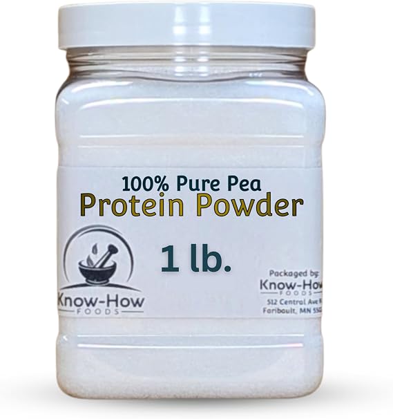 100% Pure Vegan Pea Protein Powder (1 lb.)