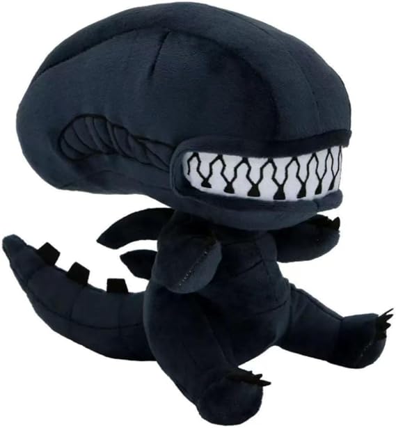 22cm Alien Plush Toy, Cartoon Stuffed Animal Plushie Doll, Horror Movie Figure Plush Toy for Fans Bedroom Decor