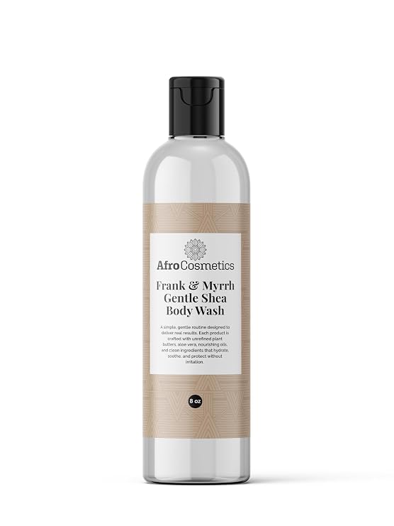 Gentle Shea Body Wash- Frank and Myrrh 8 oz