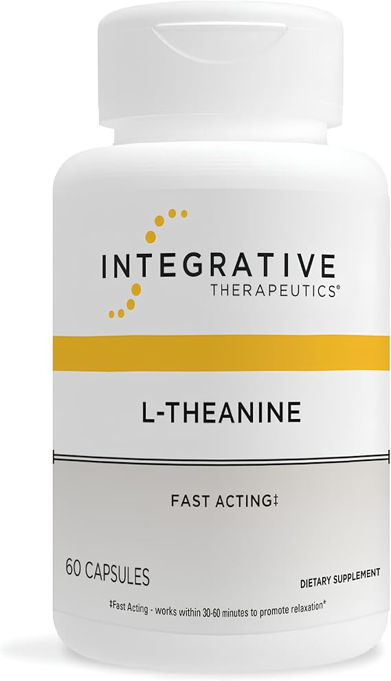Integrative Therapeutics L-Theanine, Stress Support Supplement*, 60 Count