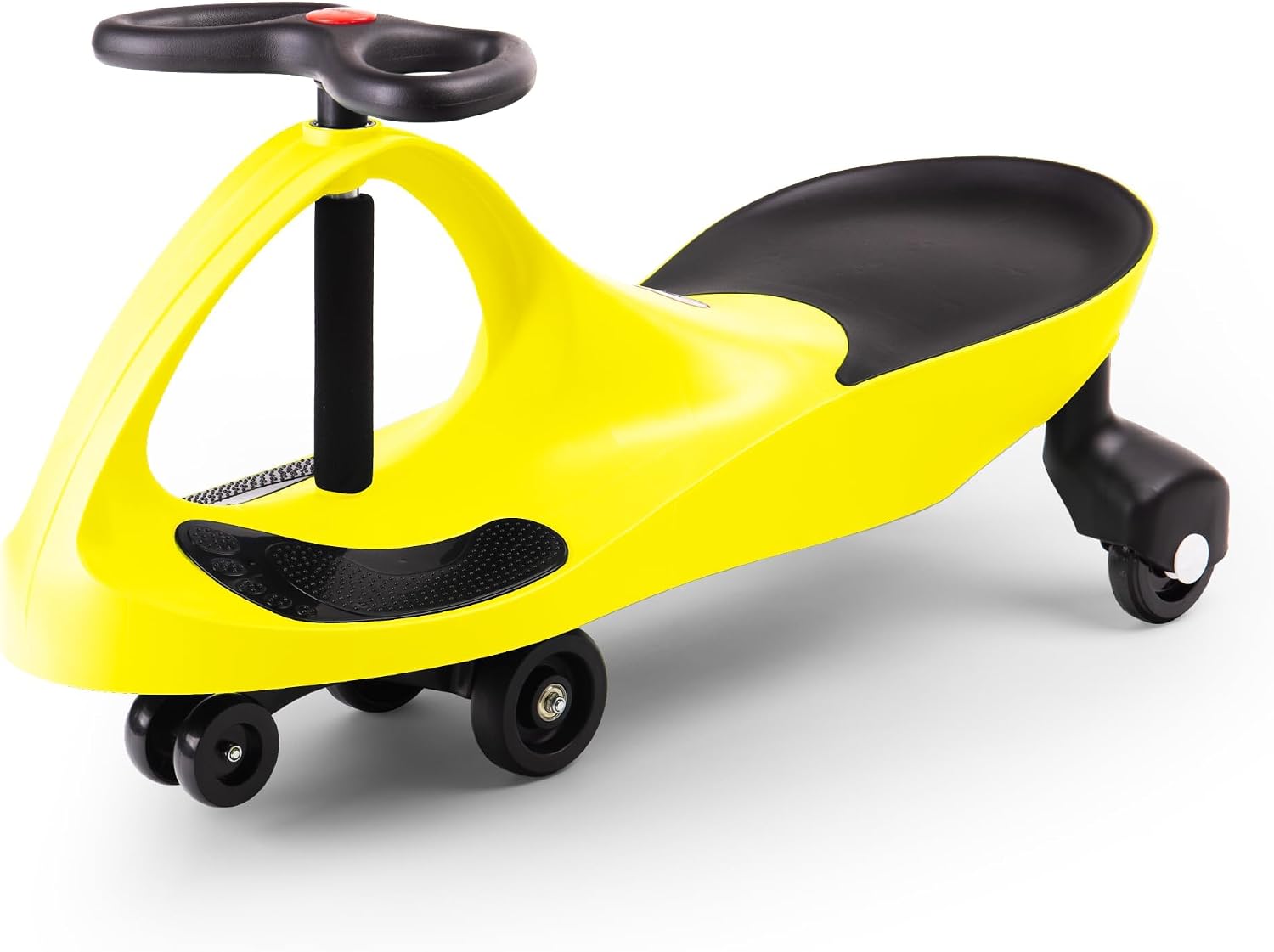 Didicar Brilliant Yellow Ride On Wiggle Car | Sit On Scooter for Kids | Balance Toy Cars with Seat & Steering Wheel | Toddler Gifts for 3+ Year Old Boys & Girls | Vehicles for Indoor & Outdoor Play