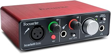 Focusrite Scarlett Solo Compact 1st Gen USB Audio Interface