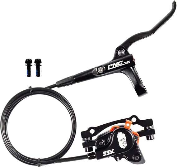 Mountain Bike Hydraulic Disc Brakes, MTB Front Right 800mm/Rear Left 1450mm Hydraulic Brake For Bicycle/Road/Gravel/BMX/Push Bike