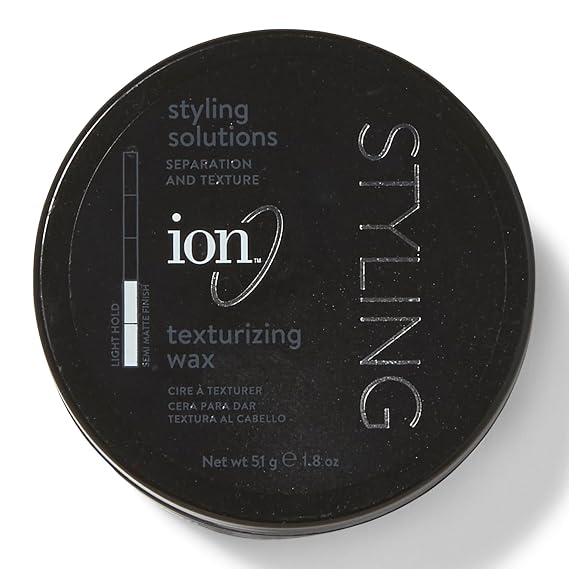 ion Texturizing Wax, Adds Definition, Pliable Hold, Lightweight, LongLasting