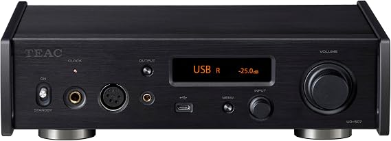 Teac UD-507 USB DAC/Headphone Amplifier/Preamp (Black)