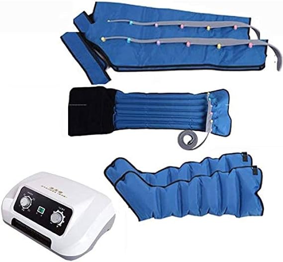 Full Body Pressotherapy Massage Lymphatic Drainage Machine, Muscles Relax Leg Arm Waist Body Massage, Adjustable Intensity, for Body Sliming Weight Loss Muscle Relaxation