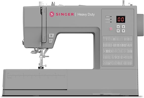 VSM Singer Heavy Duty 6605C Sewing Machine, Grey, Metal & Alloy Steel
