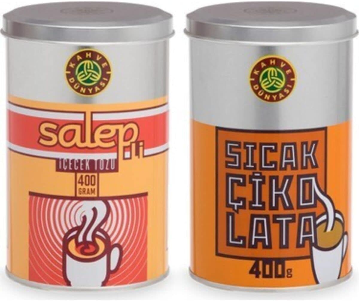 Feast Coffee World Salep and Hot Chocolate 2 x 400 G