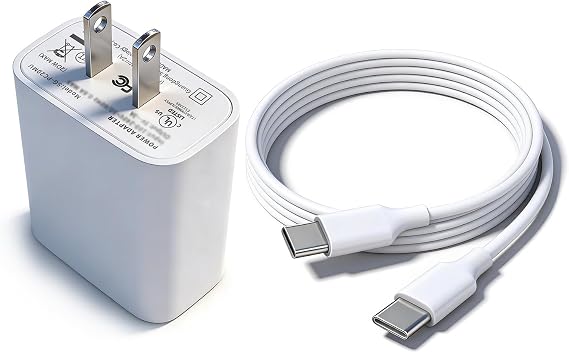 for Tonie Box 2 USB-C Charger Cable & Wall Adapter Block Replacement