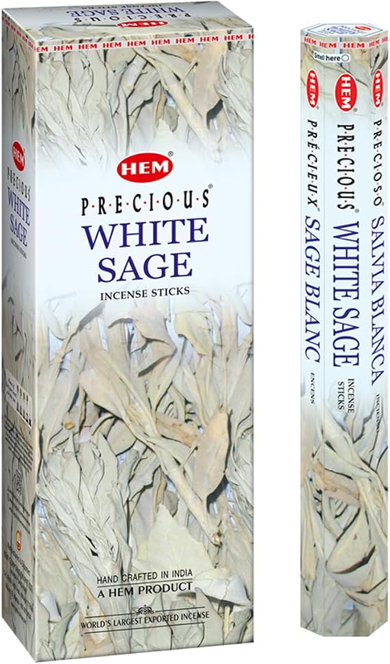 Weisser Adaçayı 100 tütsü çubuğu (5 x 20 Stick Paket)