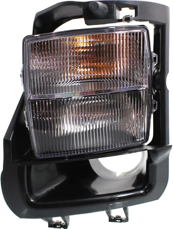 For Cadillac STS-V 2006 2007 2008 2009 Fog Light Assembly Driver Side Chrome Crystal Housing Clear Lens Replacement For GM2592296 | 10397645