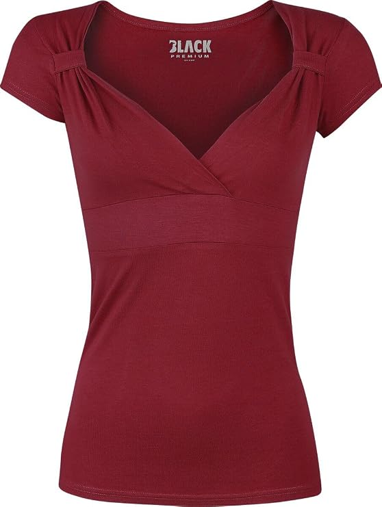 Fashion Victim Fashion Top Girl Shirt Bordeaux