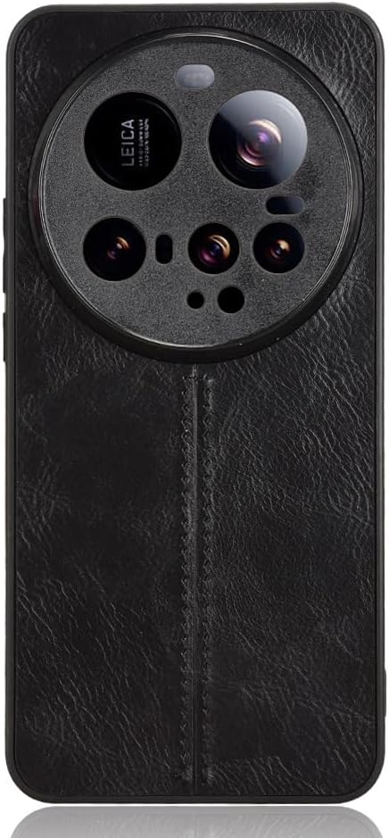 Phone Case for Xiaomi 15 Ultra 5G, Case for Xiaomi 15 Ultra 5G Cow-Like PU Leather Style Protector Cover, Non-Slip Shockproof Cover