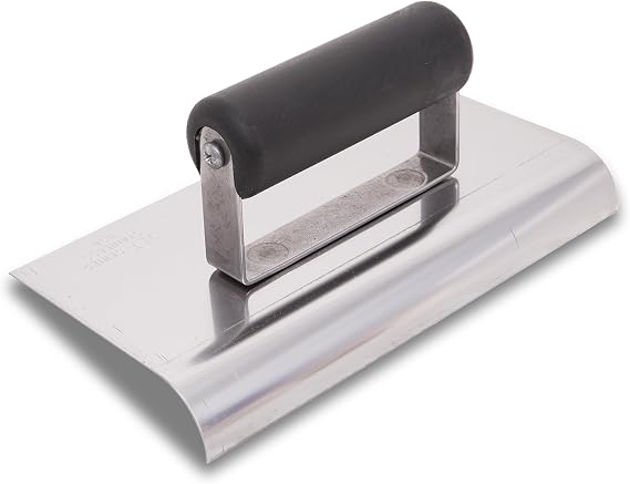 MARSHALLTOWN QLT Concrete Hand Edger, 8 x 6 Inch, Assembled in the USA