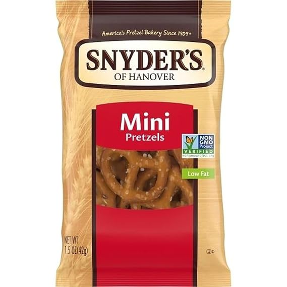 Snyders of Hanover Mini Pretzel, 1.5 Ounce -- 60 per case.