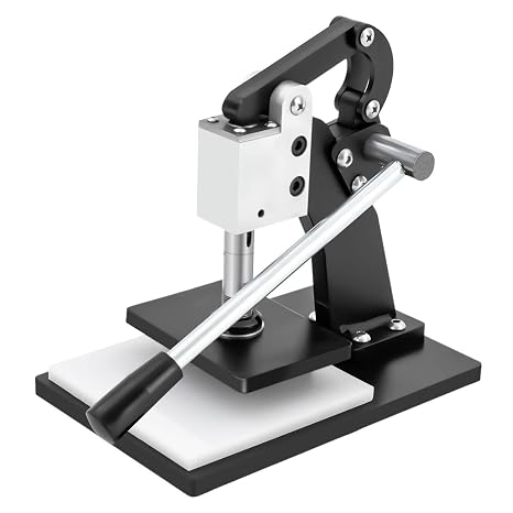 PUCHEN Leather Embossing Machine Manual Leather Mold Laser Knife Mold Hot Stamping Machine Press Molding Machine for Leather, Fabric, Silicone, Rubber, Book, Paper, and Other Materials, PUCHEN1234