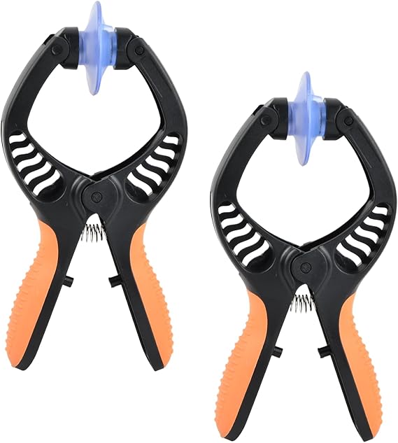 2 Pieces LCD Screen Opening Tool with Strong Suction Cup Pliers, Professional Screen Separator Repair Tool for Smartphone, Tablet & Laptop, Easy Screen Removal Kit