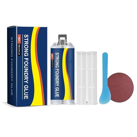 Strong Foundry Glue for Metal, Metal Repair Glue, Strong Casting Welding Filler (1PC)