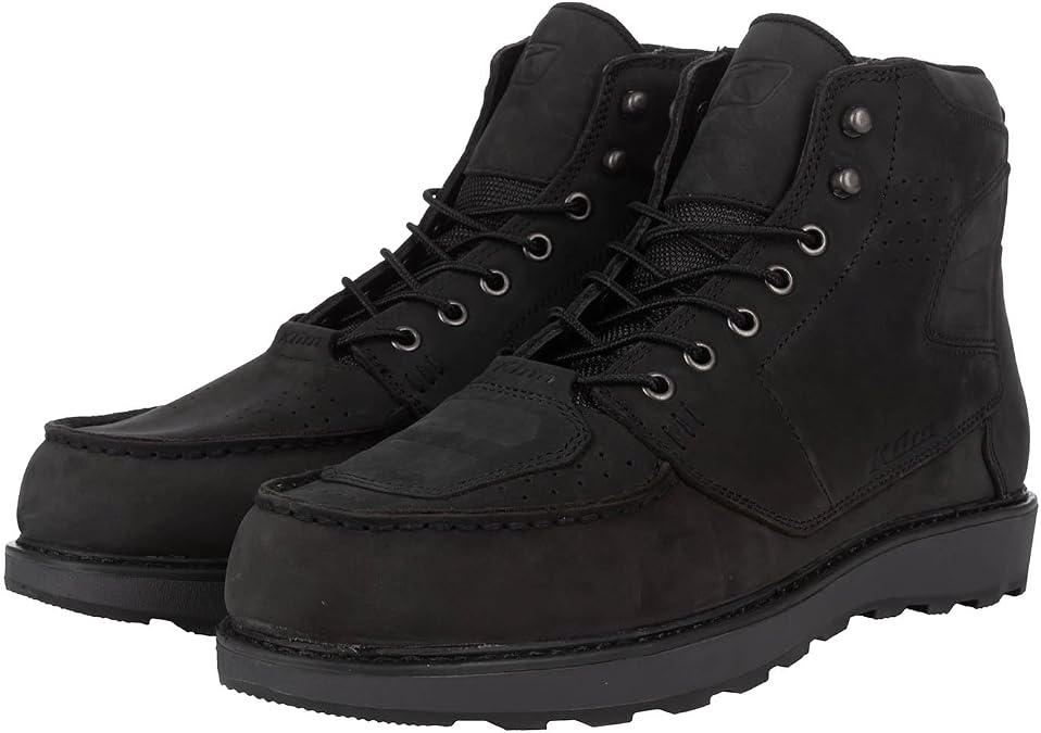KLIM Men's Blak Jak Leather Boots Street Motorcycle Footwear