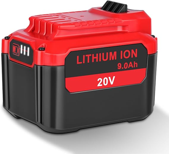 JYJZPB CMCB202 9.0Ah for Craftsman V20 Battery MAX Replacement CMCB209 Tool