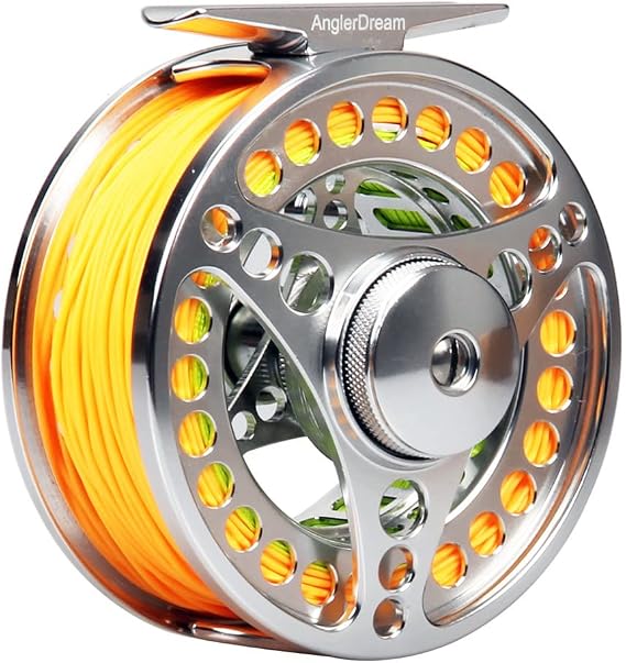 3/4 5/6 7/8 9/10WT Fly Fishing Reel with Line Combo 3 5 8 WT Fly Line Backing Leader CNC Machined Fly Reel