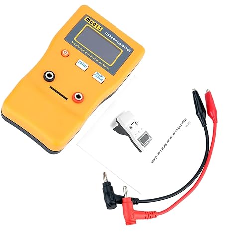 LCR Meter, MESR-100 ESR Capacitance Ohm Meter Professional Measuring Internal Resistance of Capacitor Capacitance Circuit Tester(M6013)