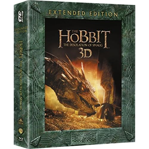 The Hobbit: The Desolation Of Smaug - Extended Edition [Blu-ray 3D  Blu-ray] [2014] [Region Free]