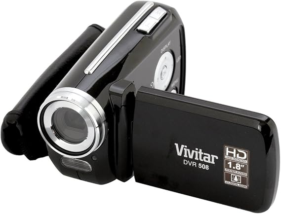 Vivitar 12 MP Digital Camcorder with 4X Digital Zoom Video Camera with 1.8-Inch LCD Screen, Colors and Styles May Vary