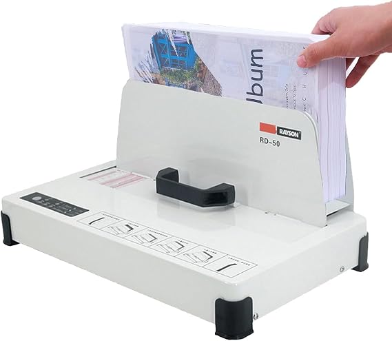 Binding Machine, Book Binding Machine, Thermal Binding Machine Hot Melt Glue Electric Book Binder for Envelopes Reports