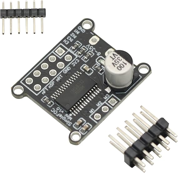 1PCS Brushless Motor Controller for Simple FOC Mini DC Brushless Motor Controller Driver Board FOC Control Driver SVPWM SPWM Control Board Module