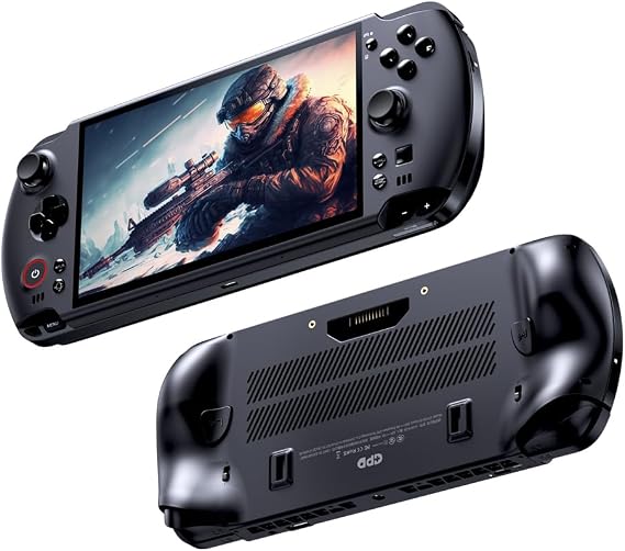 WEELIAO GPD Win 5 Portable Gaming PC with AMD Ryzen AI Max+ 395 CPU, 80Wh Swappable Battery,7-inch 120Hz Display, Air Cooling Portable Gaming Handheld, Windows 11,64GB LPDDR5X RAM+2TB PCIe 4.0 SSD