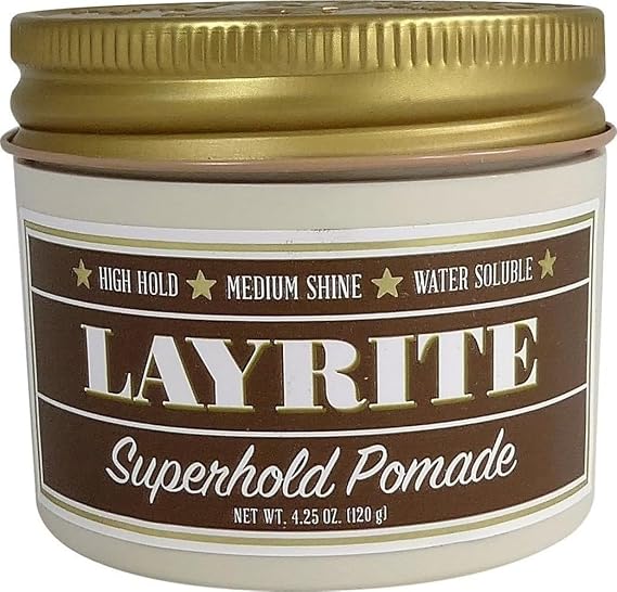 Layrite Superhold Pomade, 4.25 oz Orange