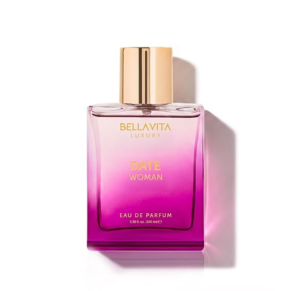 Bella Vita Luxury Date Eau De Parfum Floral, Fruity and Spicy Perfume, Long Lasting EDP Fragrance for Women 100 ml