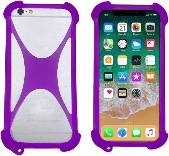 Phone Soft Silicone Protective Case For Maxwest ASTRO A65 6.5" Gel Cover Skin Etui Bumper Shell Purple