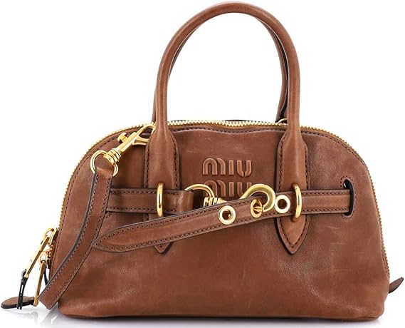 Pre-Loved Aventure Top Handle Bag Leather Regular, Brown