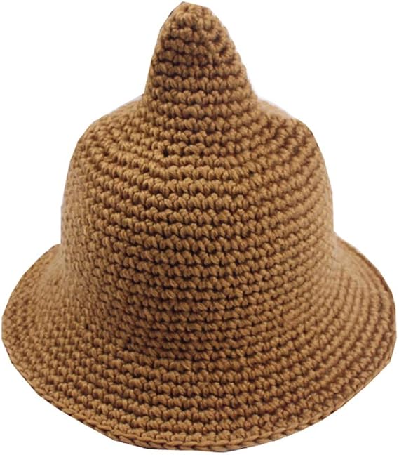 Fashionable Foldable Pointed Candy Solid Color Knit Cap and Hat